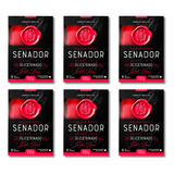 Kit 6x Sabonete Perfumado Senador Memphis Glicerinado 130g