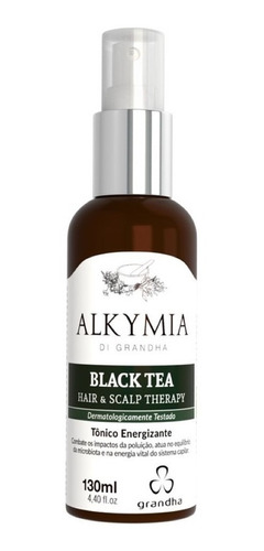  Tônico Black Tea Grandha Alkymia Hair Scalp Therapy 130 Ml 