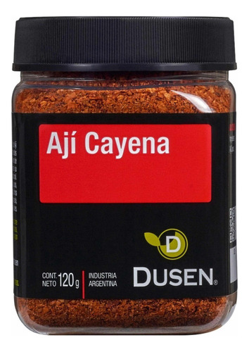 Aji Cayena Dusen Sin Tacc Y Kosher X 120 Grs
