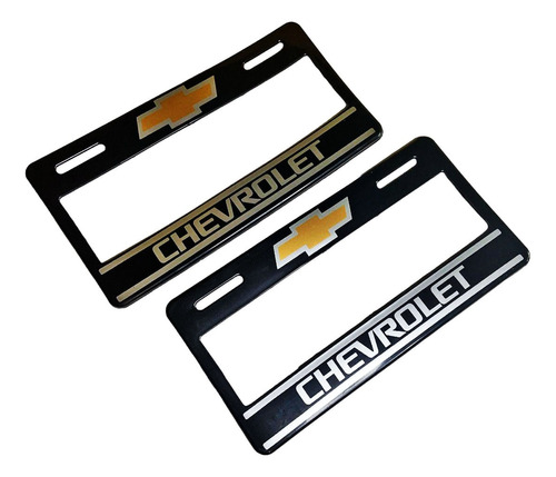 Porta Placas Chevrolet Aveo Onix Tracker Blazer  Universal