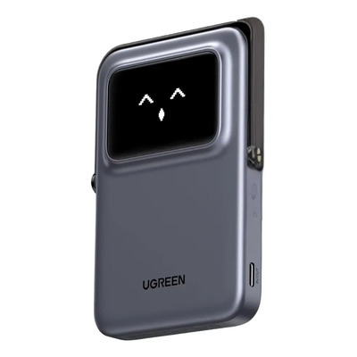 Power Bank Ugreen 10,000mah Magsafe Mini 7.5w Con Pantalla Plateado | Envío gratis