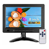 Monitor Ips 8  Eyoyo Mini Con Puerto Hdmi Vga De 1280x720