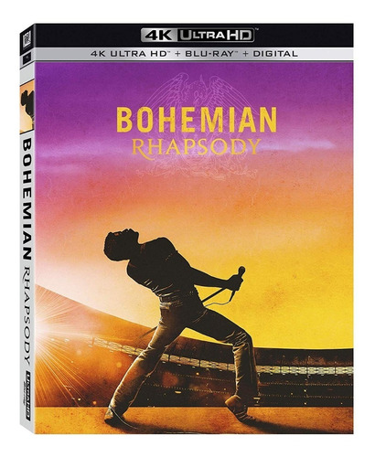 Bohemian Rhapsody 4k Ultra Hd + Blu-ray Orig Nuevo Importado