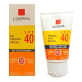 Lidherma Protector Solar Spf 40 Uva Plus Toque Seco 60g