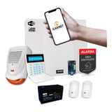 Kit Alarma Casa Ip Wifi Internet Sensor Inalámbrico Sirena