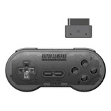 Controle 8bitdo Sem Fio Super Nintendo Snes Sfc Preto