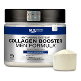 Colágeno Booster Hidrolizado Collagen® 200g Para Hombres Sabor Sin Sabor