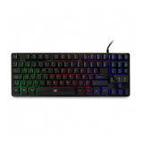 Teclado Vorago Kb-503 Alámbrico Usb Negro Rainbow