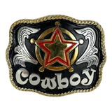 Fivela Infantil Master Cowboy Menino Para Rodeio Exclusivo
