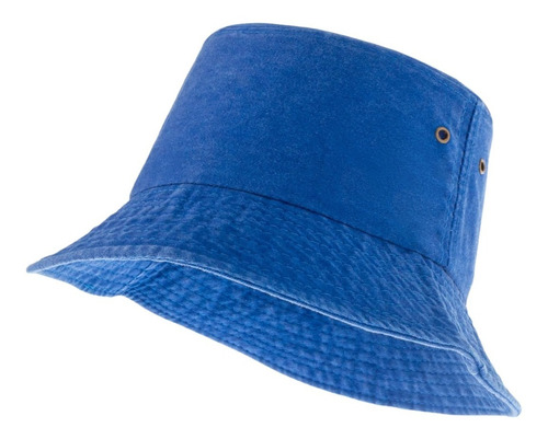 Gorro Bucket Hat Denim Prelavado Pescador Colores Varios