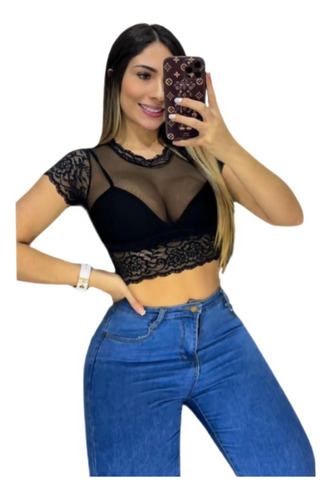 Crop Top Malla 