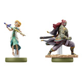 Amiibo Bonecos Ganondorf + Zelda  Tears Of The Kingdom