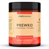 Vitalbotanics Pre Workout De L Carnitina + Te Verde 200 Caps Sabor Pre_wrkout_200