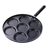 Chenjieus Home Kitchen Desayuno Omelette Pan, 7-hole Egg Fr