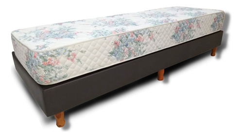 Sommier Y Colchon 1 1/2plaza 100x190 Cannon Princess Premium