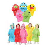 Poncho Impermeable Capa Lluvia Niño Colegio Kinder Kawaii