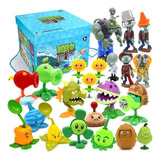 Set 22 Figuras Plantas Vs Zombies 11 Cm + Accesorios En Caja