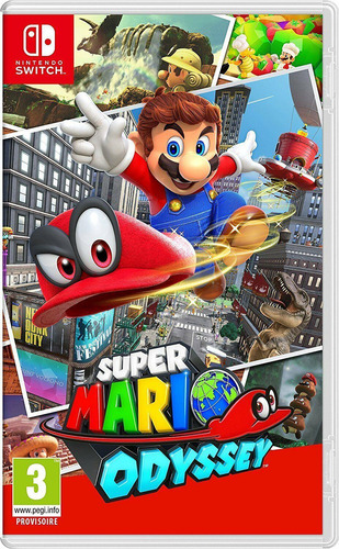 Videojuego Super Mario Odyssey Para Nintendo Switch