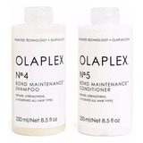 Kit Olaplex N°4+ N°5 (shampoo + Acondicionador) 250ml C/u