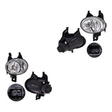 Set Faros Niebla S/foco Depo Peugeot 206 00/08