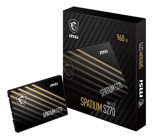 Disco Solido Ssd Msi Spatium S270 Sata 3 2.5 P