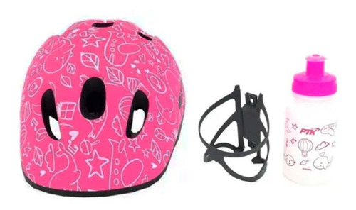 Capacete Ciclismo Baby 1 A 4 Anos Kit C Squeeze / Sup 250ml