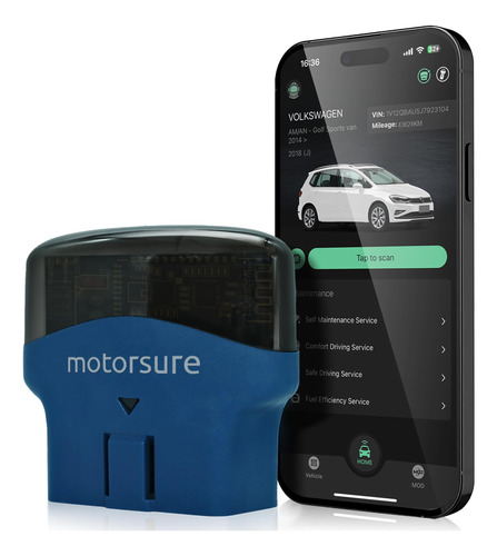 Motorsure Bluetooth Obd2 Escáner Lector De Código De Automóv