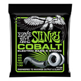 Encordado Para Bajo 5 Cuerdas Ernie Ball P02736 Slinky Cobalt 45-130