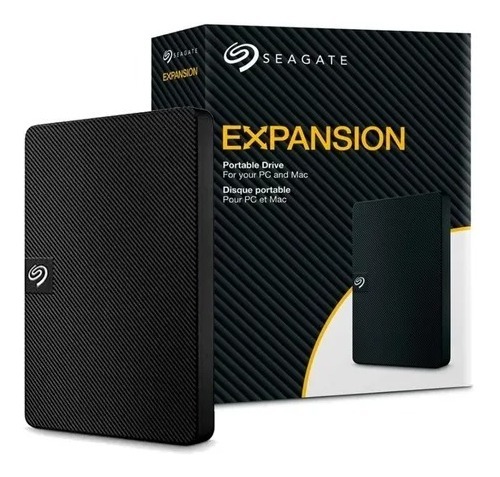 DISCO RIGIDO EXTERNO SEAGATE EXPANSION 1TB HDD USB 3.0  NEGRO