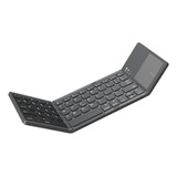 Teclado Bluetooth Dobrável Touchpad Compatível Android Ios