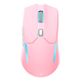 Mouse Gamer Fantech Venom Ii Vibe Wgc2 Pink Inalambrico