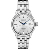 Men's Presage Automatic Cocktail Time White Dial Dress Watch