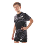 Camiseta Rugby Niño All Blacks Maori Imago Talle 8 10 12 14