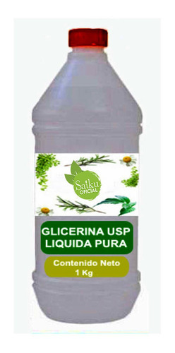 Glicerina Liquida Vegetal Materia Prima Pura 1k Belgrano Cab