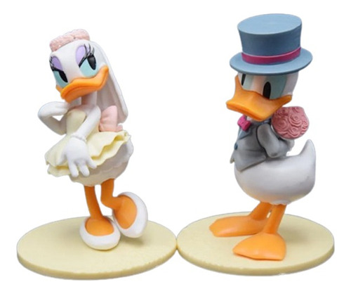 Pato Donald Y Daisy. Boda. 12 Cms. Coleccion. Modelo. Mickey