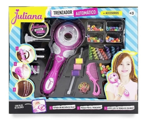 Trenzador Automatico Juliana Set + Accesorios Sharif Express