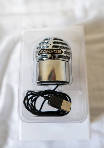 Microfono Condenser Usb Samson Meteorite, Ideal Para Yb, Ig,
