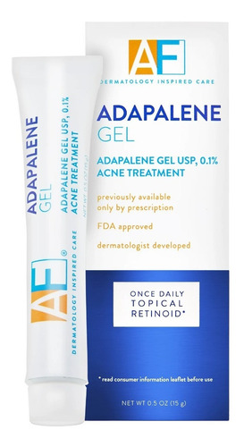 Acne Free Adapalene Gel 0.1%, 15g Importado