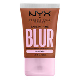 Base De Maquillaje Bare With Me Blur Nutmeg T18 Nyx