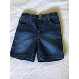 Calvin Klain Bermuda Jean Niño Talle 18 Meses Impecable