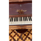 Piano De Armário Usado Marca Bluthner Leipzig
