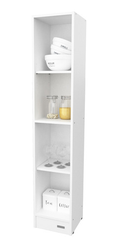 Organizador 1,50 Mts. Columna Con Estantes Mueble Cocina