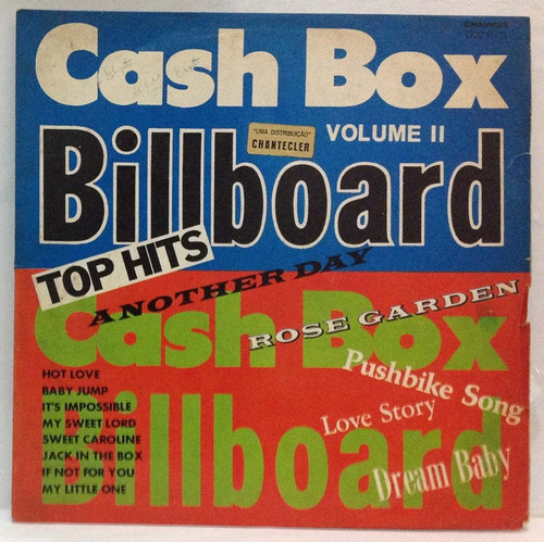 Lp Cash Box Volume 2 - Billboard Top Hits - London Choral -