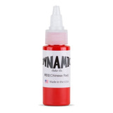 Tinta Tatuar Dynamic Ink Profesional Rojo 1 Oz Nueva Tattoo