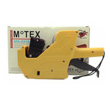 Etiquetadora Motex Mx-2316 Alfanumérico 1 Linea Letras 1 Nro