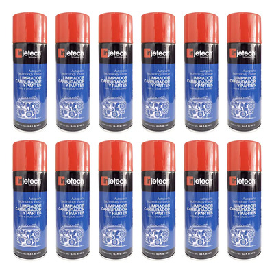 12 Pzs Limpiador De Carburador Y Partes Carbuclean Carbuklin | Envío gratis