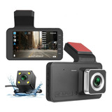 Cámara Seguridad Dash Cam Hd 1080p + Cámara Retroceso Dvr