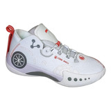 Zapatillas Finders Basquet Field Goal Hombre Blanco