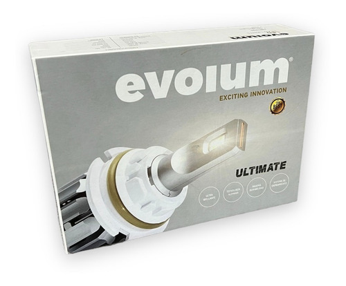 Kit Focos Led  Evolum Ultimate Auto 15,00lm Hiperled