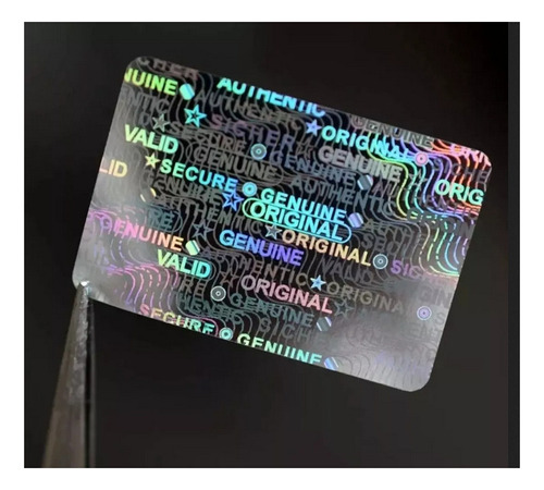 350 Hologramas Original Genuino Sello Seguridad Garantía